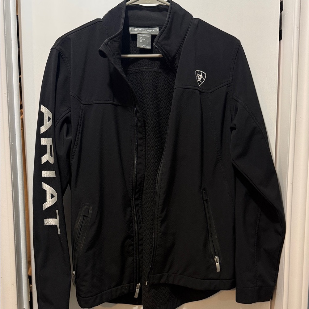 Ariat Tek Black Performance Jacket with Logo